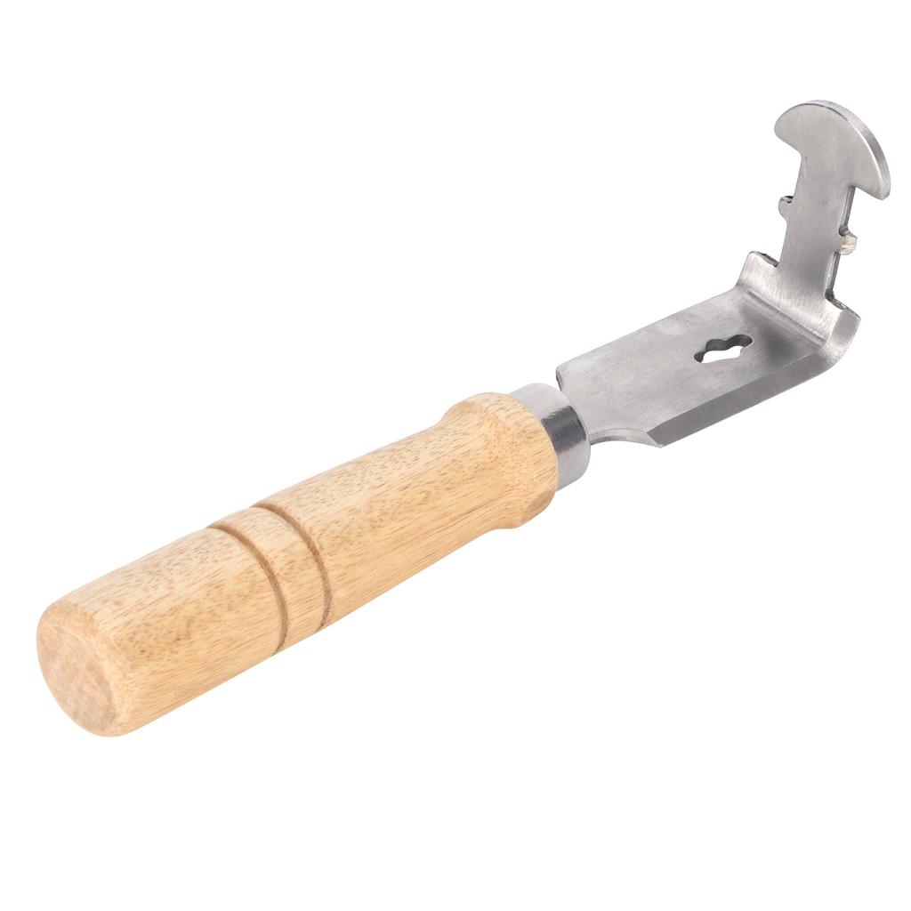 Beehive Frame Cleaning Shovel with Wood Handle Stainless Steel Scraper Cleaner Supply