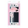 ALLONE Игровой отдельный прозрачный чехол Персонажи Sanrio My Melody x x 10 см Защищает от царапин и грязи Совместим с дисплеем Switch OLED