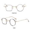 UV400 Ocean Lens Shades Clear Y2K Eyewear Trendy Square Round Sunglasses  for Women