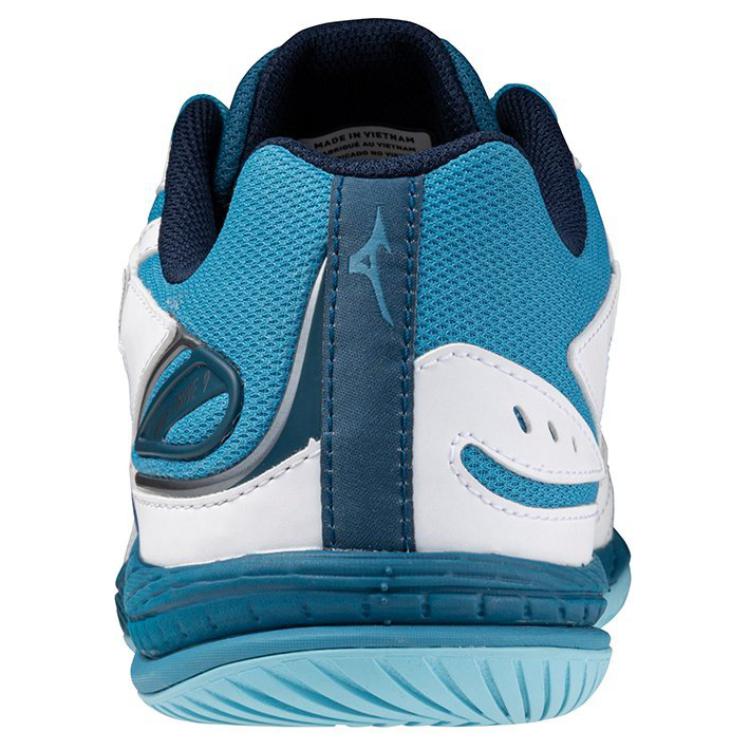 Mizuno Cushioning Anti-Slip And Wear-Resistant Low-Top Training Shoes Unisex White Blue Mizuno 81GA220532