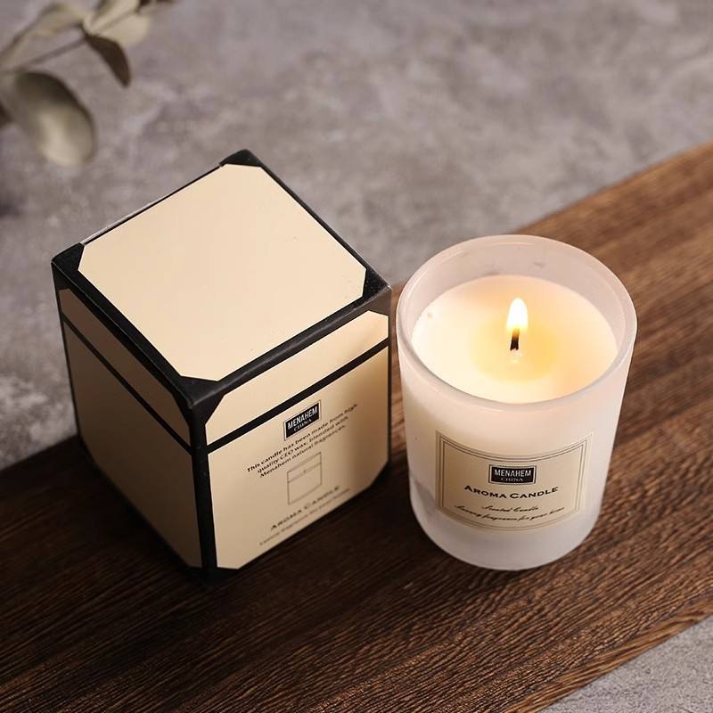 Simple Style Modern Aromatherapy Soy Wax Pillar Candle for Home Dcor Thanksgiving Christmas Weddings & Parties
