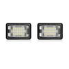 For Mercedes Benz 07-12 X204 GLK350 300 260 320 220 license plate light LED rear license plate light