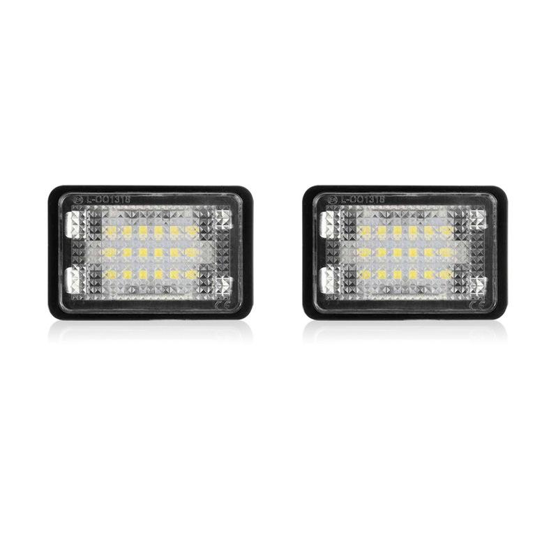 For Mercedes Benz 07-12 X204 GLK350 300 260 320 220 license plate light LED rear license plate light