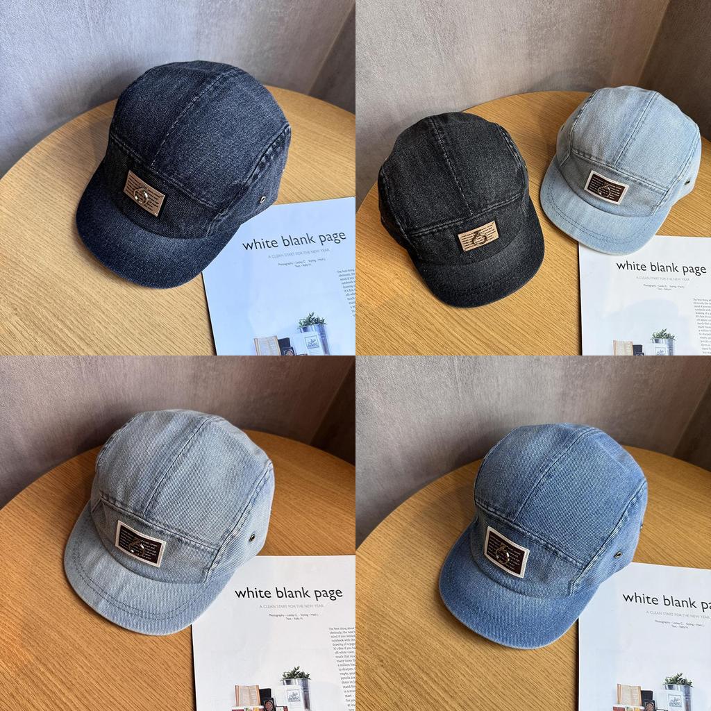 Modern Alphabet Embroidered Cotton Baseball Cap With Breathable Design For Teens