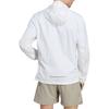 Adidas Марафонская куртка с логотипом, мужская верхняя одежда, белая IB8265