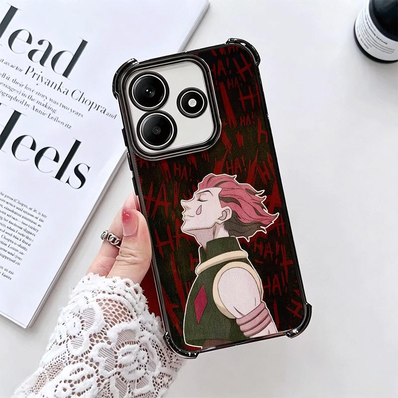 Чехол для телефона Hunter X-Hunters Hisoka Мягкий для Xiaomi Redmi Note 14 15 Pro Plus 13 12 11S 11T 5G 10 9S 9 Покрытие Защита от падения Fundas