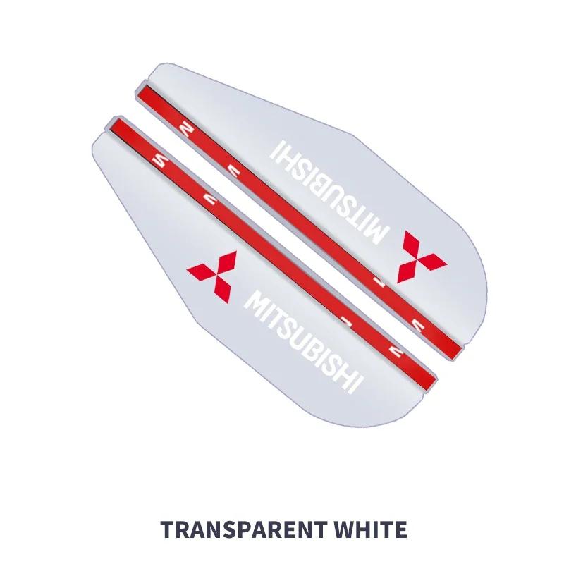 2 шт. Козырек от дождя для бровей зеркала заднего вида автомобиля, дождезащитная крышка, козырек для Mitsubishi Lancer Mirage Pajero Asx 10 Outlander 3 l200