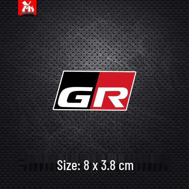 Toyota GR Performance Индивидуальные наклейки на окна и заднюю часть от царапин - GAZOO
