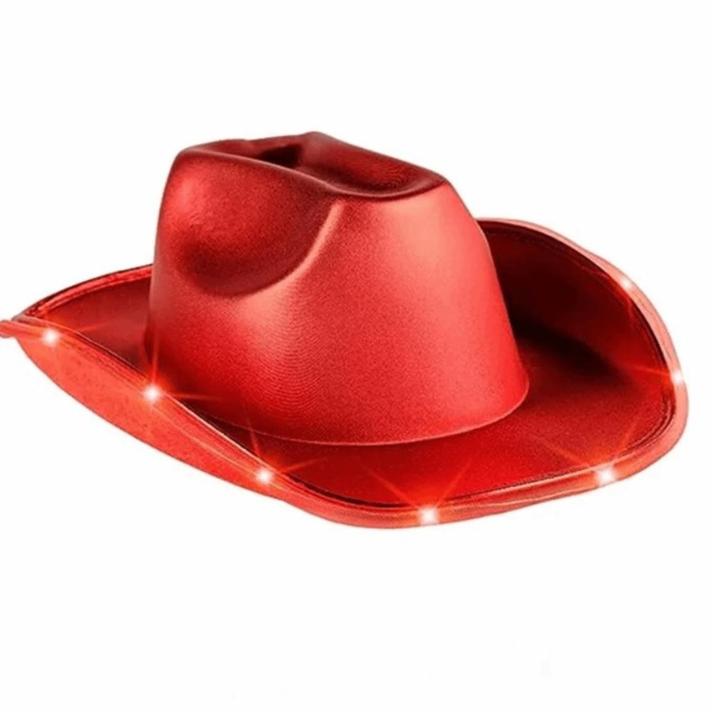 Composite Light Up Cowgirl Hat Comfortable Cowboy Hat Durable Space Cowgirl Hat Outdoor
