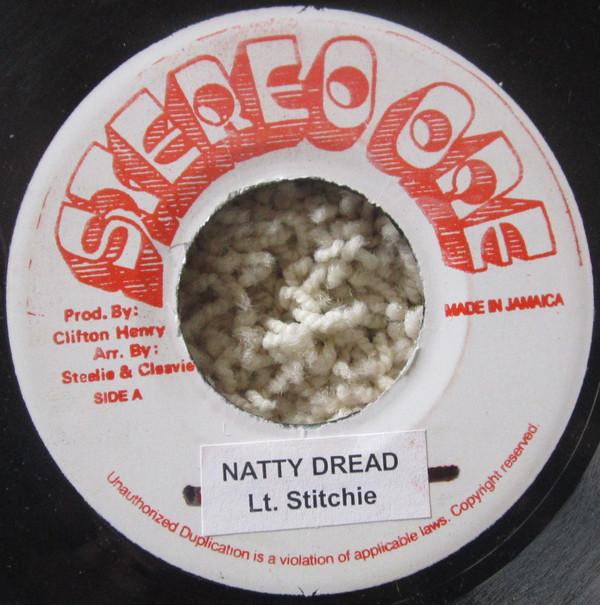 7-дюймовая пластинка LIEUTENANT STITCHIE Natty Dread NONE Stereo One 1987 Ямайка Регги Ска Даб Б/у