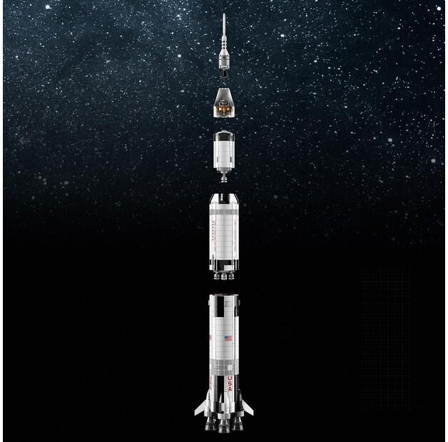 LEGO Ideas 92176 Ракета Сатурн V НАСА Аполлон