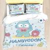 Комплекты постельного белья Hangyodon Sanrio Покрывало Пододеяльник Наволочка Наборы из 2-3 предметов Детский Взрослый Декор для спальни