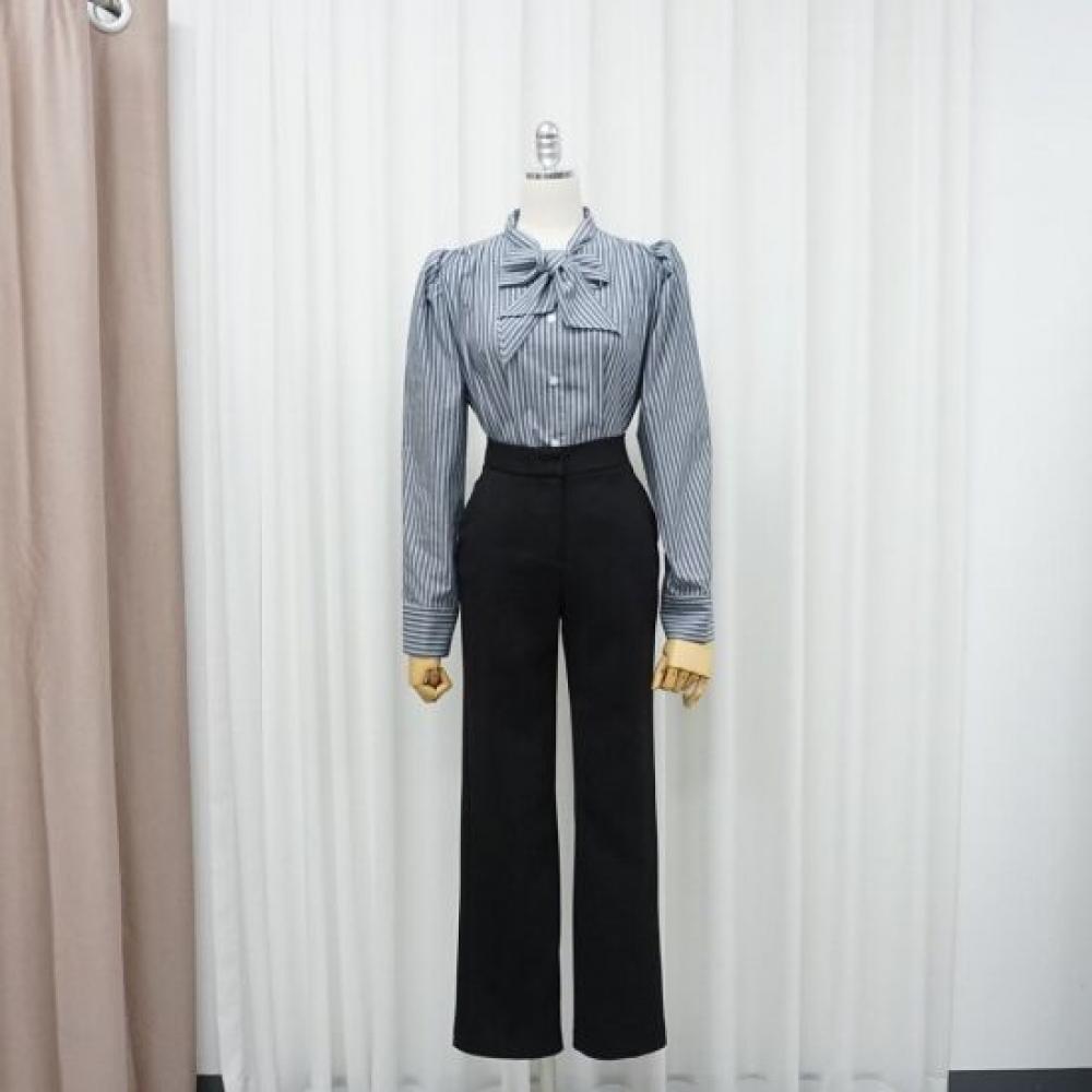 Style Latte Women Basic Stretch Dress Pants Winter Straight Fit