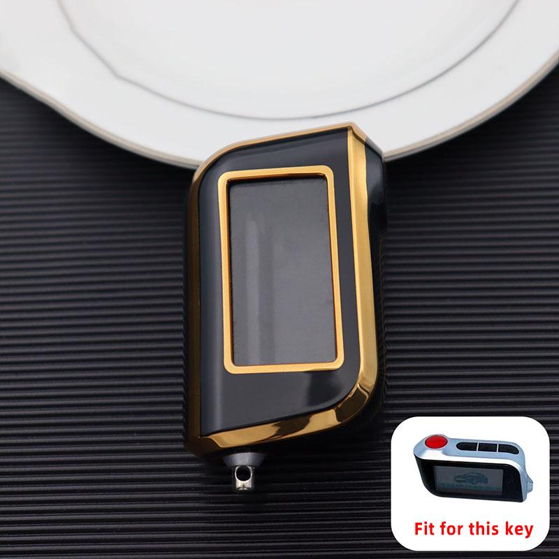 Для A39 A66 A96 A93 A63 A36 ТПУ чехол для автомобильного ключа русская сигнализация чехол для ключа в виде ракушки держатель для брелка аксессуары