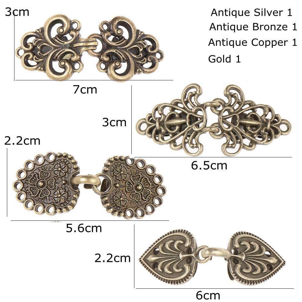 Trendy New Retro DIY Shawl Brooch Sweater Blouse Pin Clip Clasps Cardigan Clip