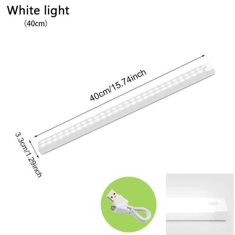 Светодиодный датчик движения, беспроводной ночник, спальня, кухня, шкаф, освещение прохода, шкаф, лестница, магнитный ночник