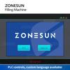 ZONESUN Corrosive Liquid Filling Machine for Kitchen Cleaner Disinfectant Acid Alkali Sanitizer Bleach Bottle Packaging ZS-YTCR6