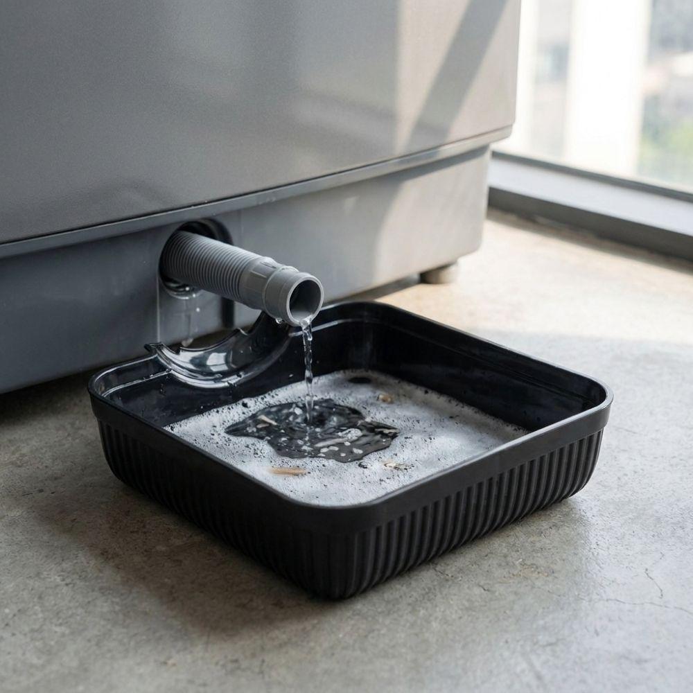 Front-mounted Washer Drain Guide Tray Universal Washer Water Catch Pan  Household
