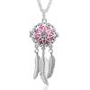 Pregnancy Bola Necklace Flower Dream Catcher Pink Bell