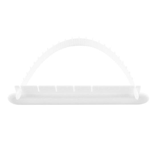 Yousheng Fondant Cake Arc Ruler Регулируемая направляющая дуги Прецизионный инструмент для выпечки Декоративная дуга Разделитель Маркировка Инструменты для украшения тортов из сахарной пасты и жевательной резинки