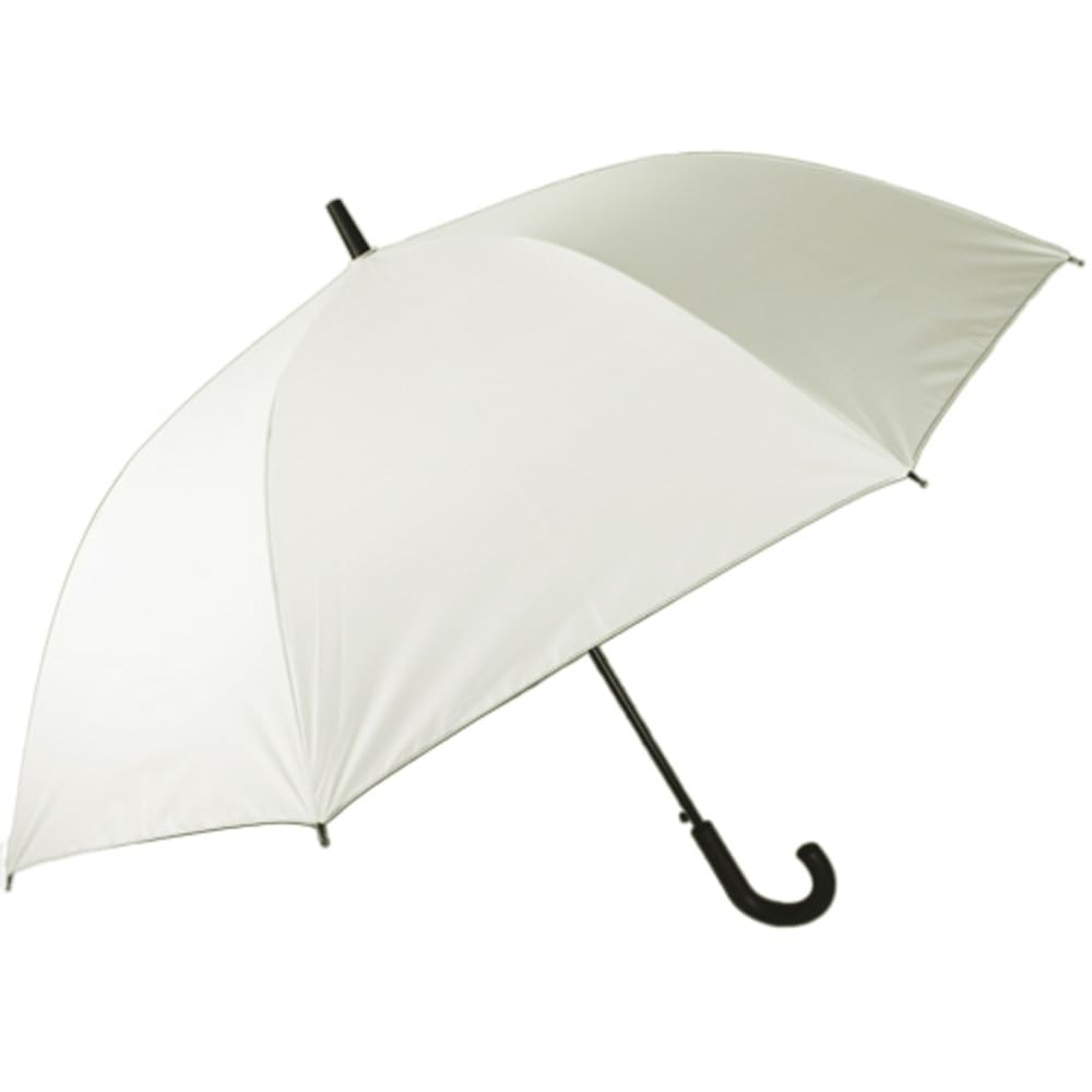 ATTAIN Long Sunny Umbrella 70cm Sunny or Rainy Umbrella Off White Men's