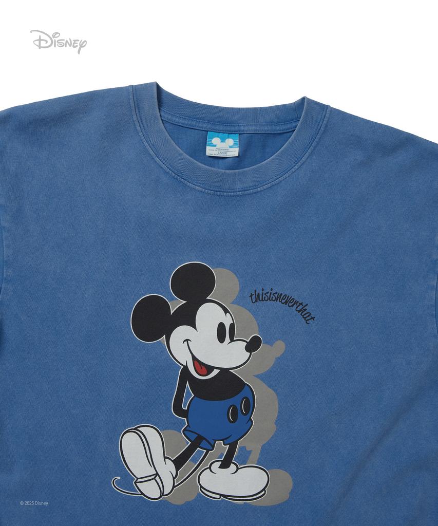 THISISNEVERTHAT Tnt_Mickey_Classic Футболка Пыльно-синяя