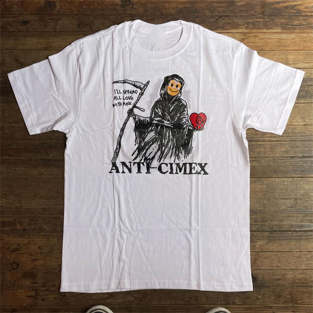 Vintage ANTI CIMEX T-shirt Short Sleeve Tour Concert Full Size S to 5XL MM1156