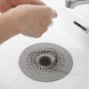 Anti-blocking Hair Kitchen Sink Filter Round Stain Resistant Sink Strainer Lightweight Silicone Hair Filter Hand Sink