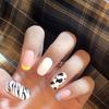 KLOSS BEAUTY WHY SO FUN NAILS - Набор из 24 многоразовых гелевых накладных ногтей с УФ-отверждением и ГЛЯНЦЕВЫМ покрытием (Разнообразные, как на картинке)