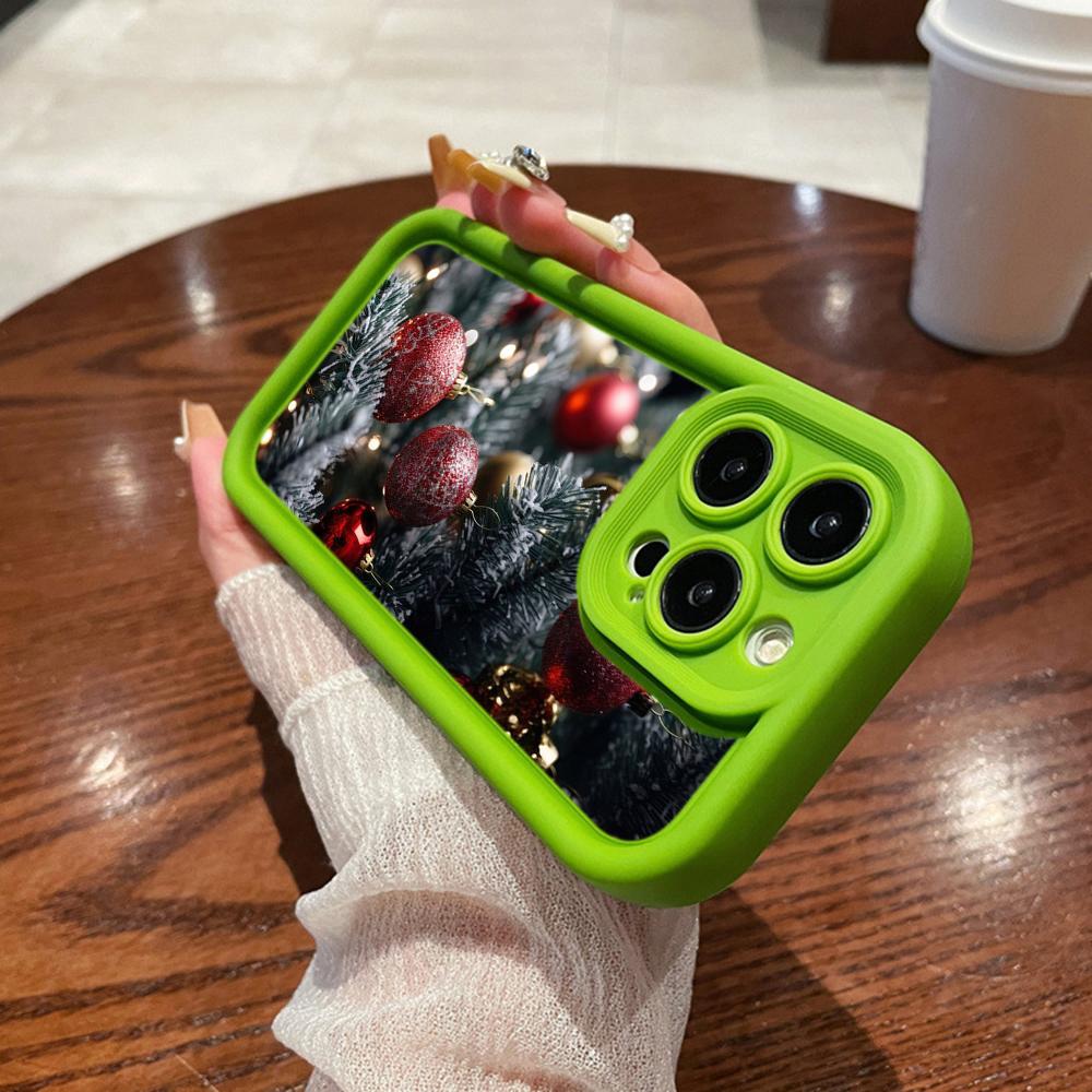 N118 Новогодний Веселый Рождественский дизайн Мягкие чехлы для телефонов Angel Eyes для iPhone 16 15 14 13 11 Pro Max 8 7 6s Plus 12 mini XR XS Max SE Противоударный чехол