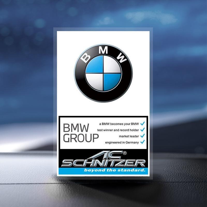 AAAXD1 Car Windshield Anti-static Stickers Car Logo Anti-static Sticker Car Styling For BMW 3 5 Series X1 X3 X4 X5 G20 G32 F48 G01 G02