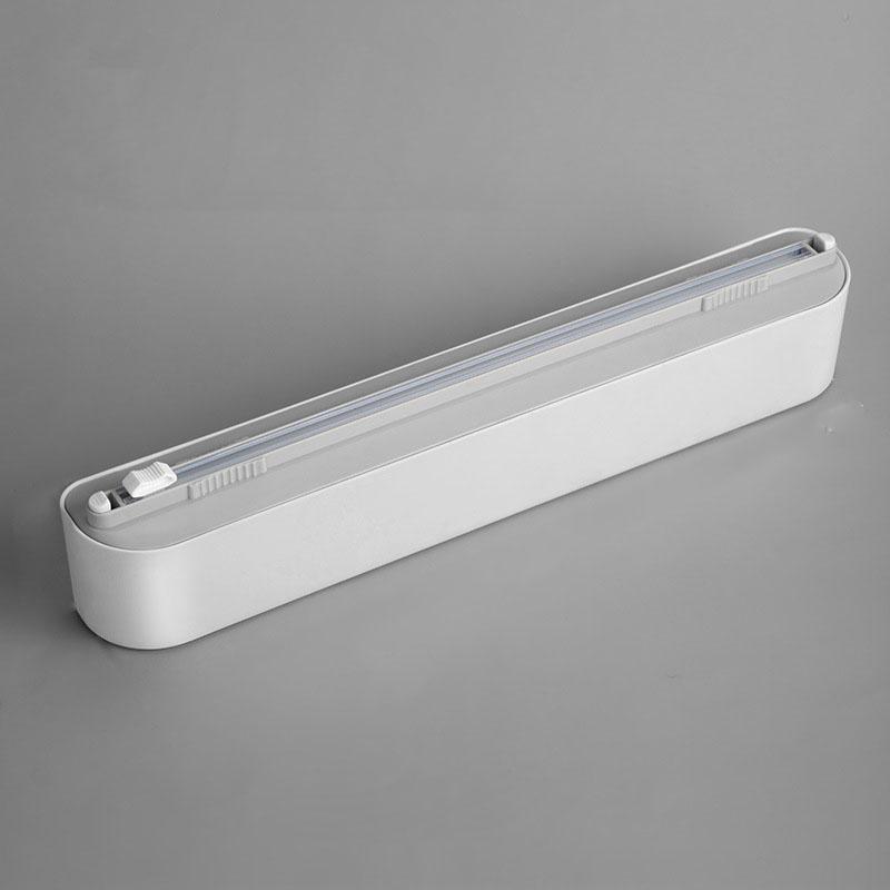 Магнитный многоразовый диспенсер для пластиковой пленки с резаком, диспенсер для жестяной алюминиевой фольги, резак, диспенсер для пленочной пленки, кухонный инструмент