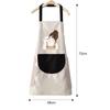 Для женщин поварской фартук с карманом фартук кухонные принадлежности аксессуары для выпечки инструменты для уборки дома