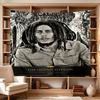 Bob Marley Reggae Legend Lives Versatile Wall Hanging Blanket, Home Backdrop for Wedding, Party and Video Shooting