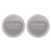 2pcs Puck Screen Reusable 1.2mm Thickness 304 Stainless Steel Double Layer Filter Screen for Portafilter Filter Basket