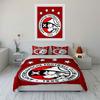 "Ajax Football Club Logo Design" Print Bedding Set Duvet Cover Pillowcases (1* Duvet Cover 2* Pillowcases Do Not Include Comforter)