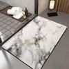 Light Luxury Marble Floor Mat Bathroom Shower Room Anti-slip Foot Mat Bathroom Absorbent Quick-drying Floor Mat