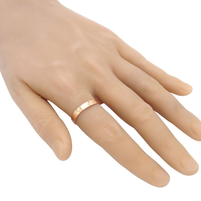 CARTIER  B4085260 #19(JP Size) ring K18 Pink Gold mens