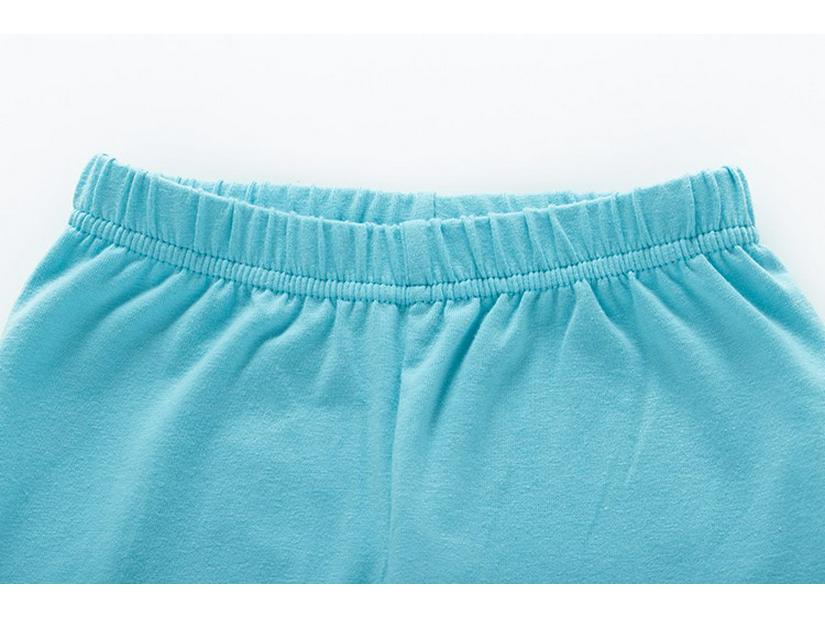 Cotton Lycra Stretch Toddler Pajamas Set – Unisex Summer Home Wear for Babies and Kids