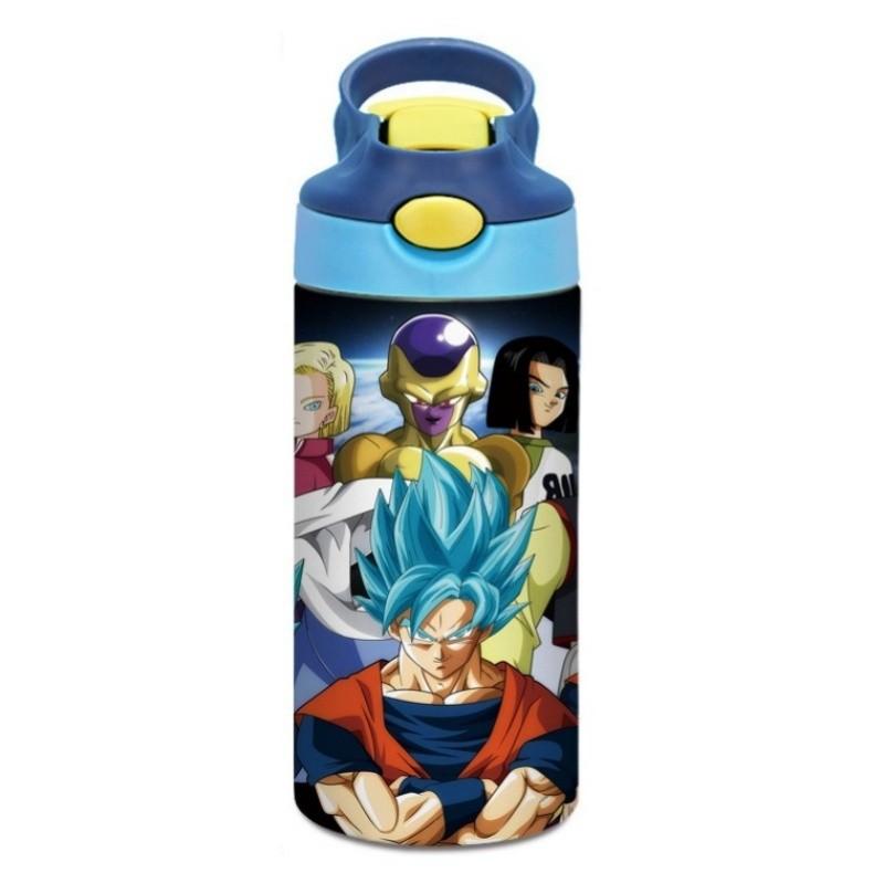 Аниме Мультфильм Dragon Ball С принтом Вакуумная термокружка из нержавеющей стали для воды