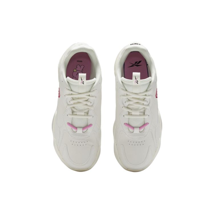 Reebok Кроссовки унисекс Royal Turbo Impulse Cln с низким верхом Бело-розовые FW5218