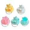 Simulation Kettle Tea Set Rings Adjustable Finger Rings New Chinese Style Adorment Stackable Rings Accessory for Women