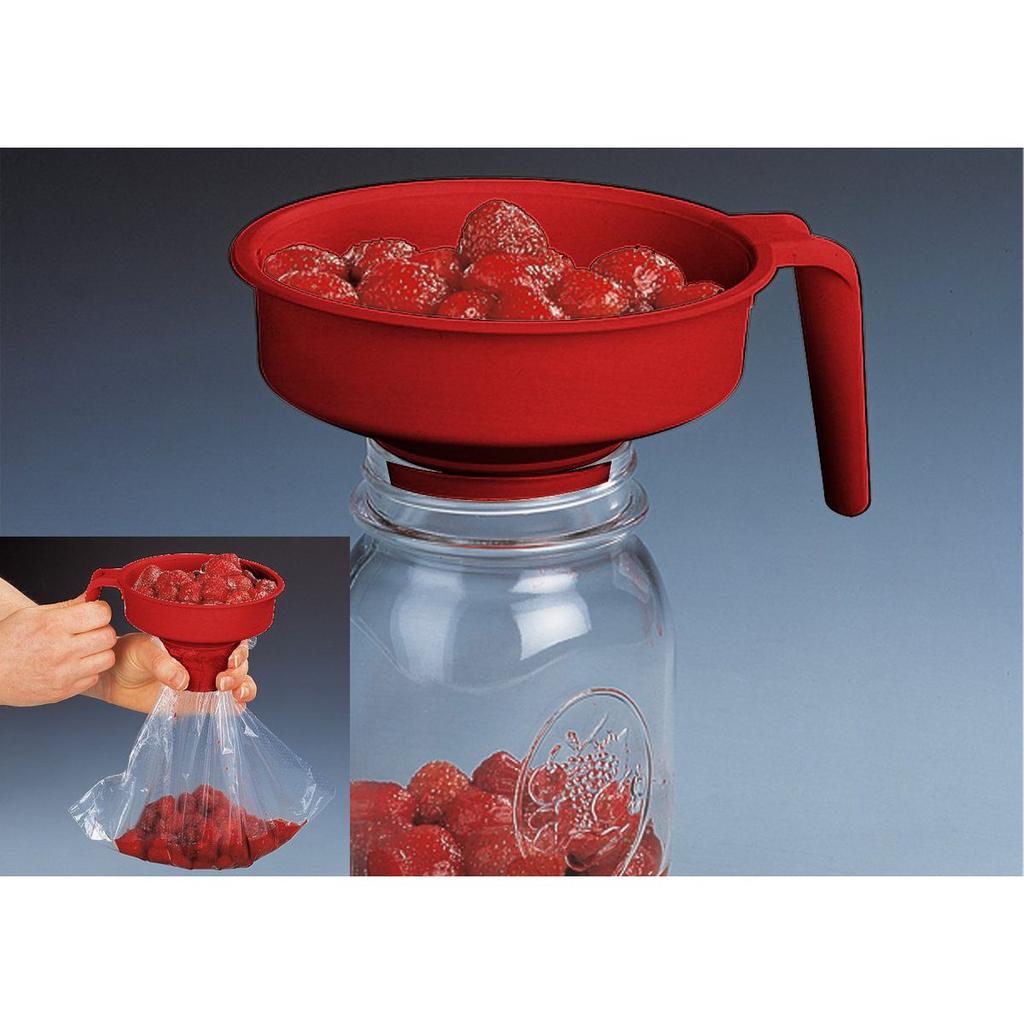 Large Capacity Jam Funnel 14 Cm Fackelmann Colors Edition Ref. 48349