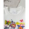 European sizes Girls Crew Neck Sweatshirt Summer Butterflies Roostertail Party, Soft Cozy Pullover, Warm Casual for Autumn & Winter.