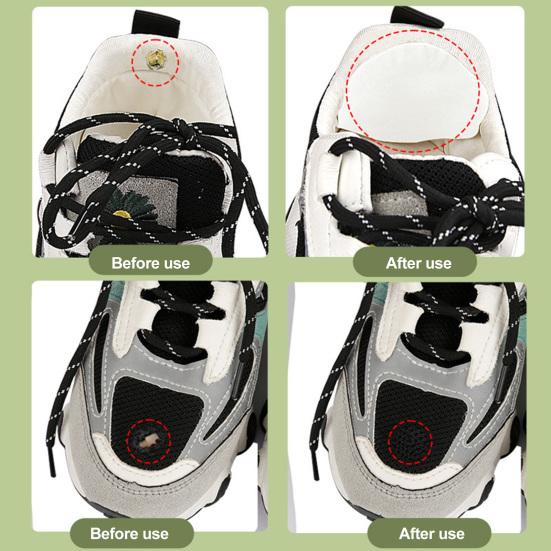 2 пары заплат для ремонта каблуков, самоклеящиеся мягкие внутри кроссовки для ремонта отверстий, обезболивающие вставки на высоких каблуках, подушечки, комплект защитных приспособлений