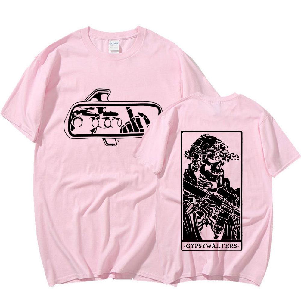 Футболка Forward Observations Group GYPSYWALTERS, винтажные футболки унисекс с рисунком скелета, короткие рукава, большие футболки, хлопковые Harajuku