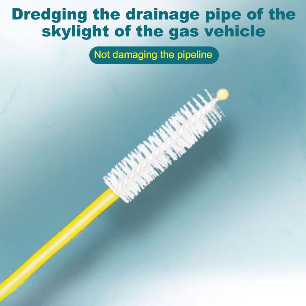 2/3/5/10 м Автомобильный дренажный скребок щетка для чистки люка автомобиля Длинные шланги Детализация Инструмент для очистки дренажа