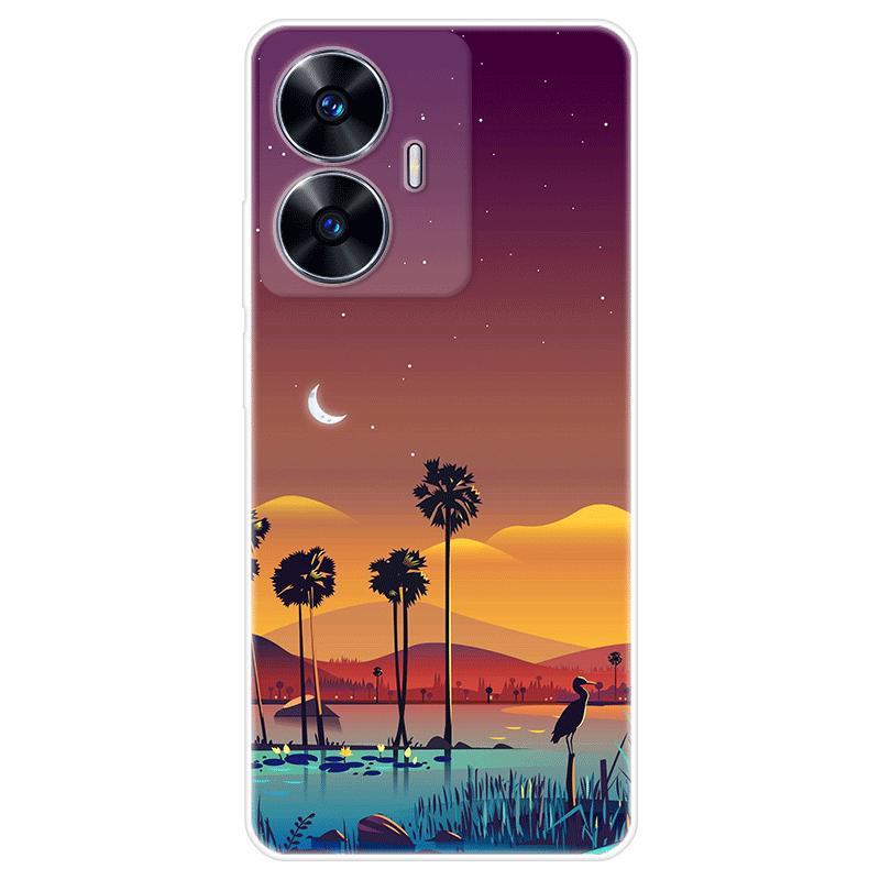 Для Realme C55 C55 RealmeC55 RMX3710 чехол Мягкая силиконовая задняя крышка модный чехол для телефона с героями мультфильмов