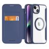 Dux Ducis Skin X Pro Case with MagSafe & Cover for iPhone 15 Plus - Blue