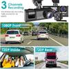 2/3 Camera Dash Cam W/ IR Night Vision Loop Recording & 2" IPS Screen 1080P  DVR recorder, video recorder,Car accessories